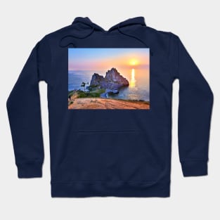 Lake Baikal. Shaman Rock Hoodie